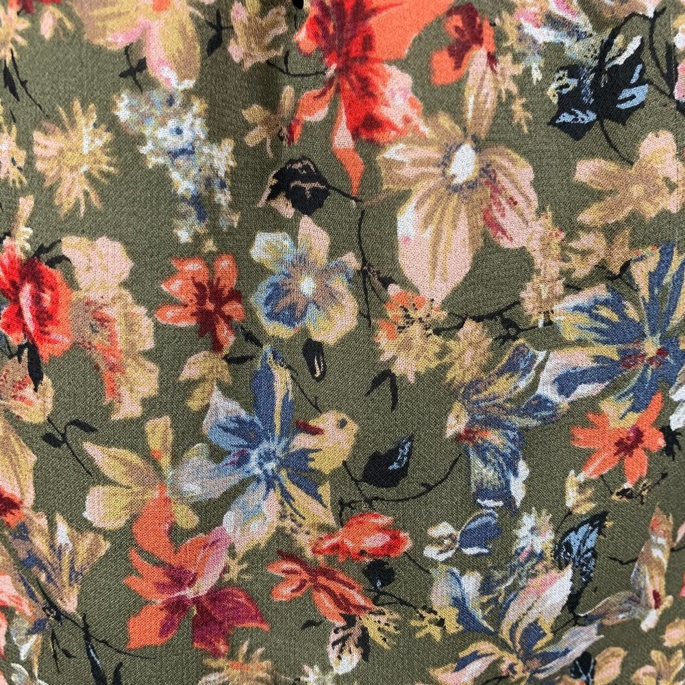 JOIE Reinelde Floral‎ 100% Silk Blouson Dress - Picture 6 of 9